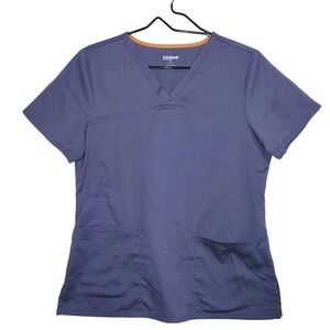 Scrubstar Gray/Blue Scrub Set